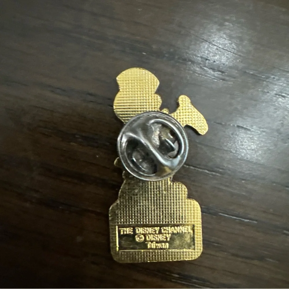 Vintage Jiminy Cricket Enamel Tie Tac Hat Pin Hidden Mickey Disney Channel